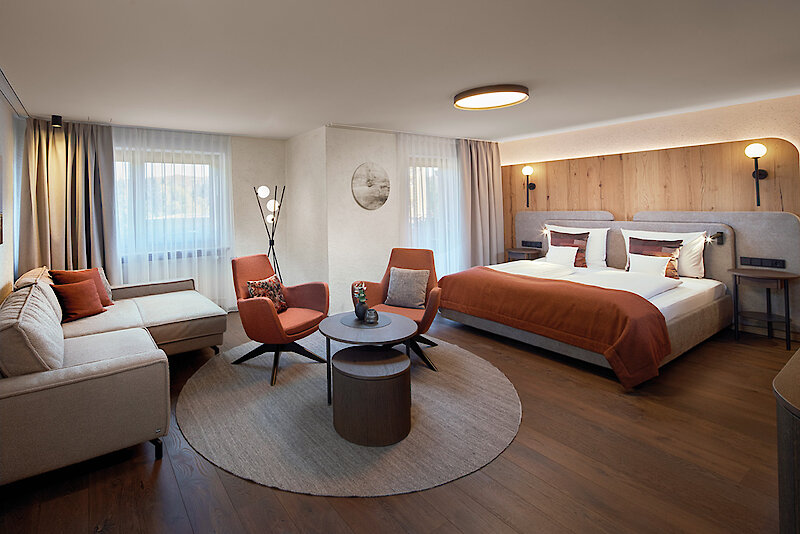 Zimmer und Suiten im Hotel Mooshof in Bodenmais